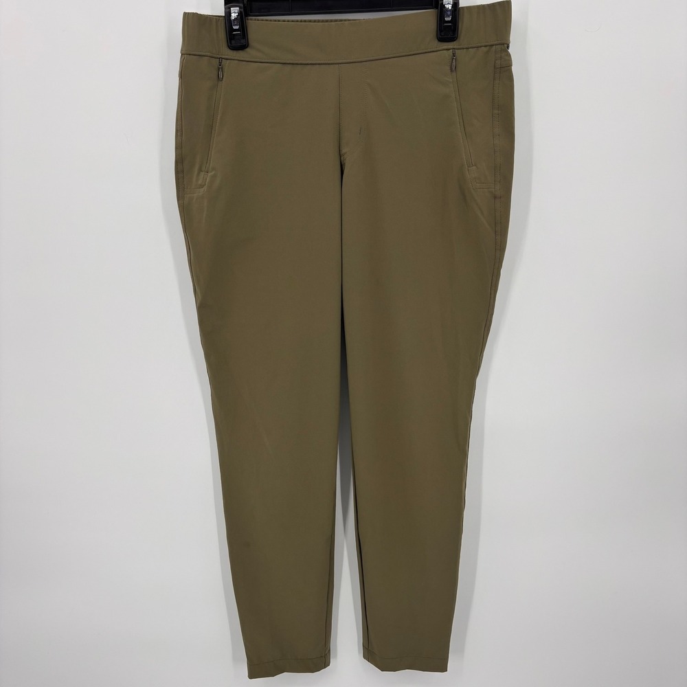 Kuhl Freeflex Pant Womens Medium Regular Olive Green Excellent Tapered Stretch
